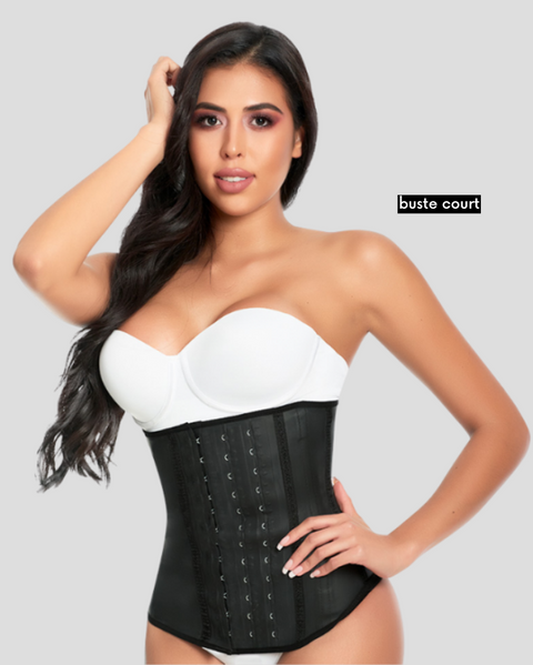 Gaine latex 3 crans - Buste court ou long