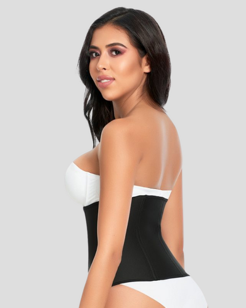 Gaine latex 3 crans - Buste court ou long